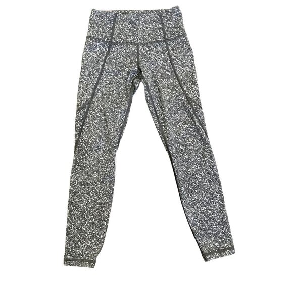 Athleta Pants - Athleta Salutation Stash Pocket Women's Athletic Leggings XSP Marble Print‎ Gym